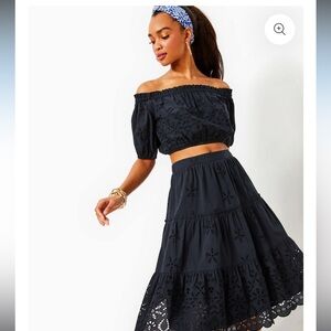 NWT Lilly Pulitzer Penley Midi Set L